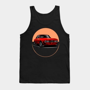 Red alfa romeo giulia classic Tank Top